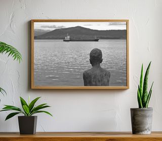 Cuadro Raqueros Santander - Lienzo Cantabria