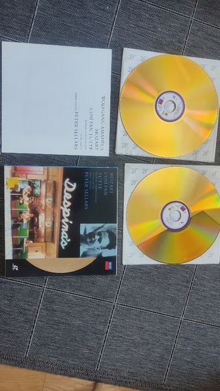 DISCO DE VINILO LASER DISC ANTIGUOS