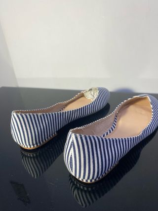 manoletinas de rayas