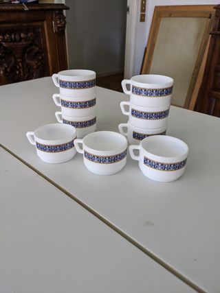 Tacitas de café Arcopal. Vintage 