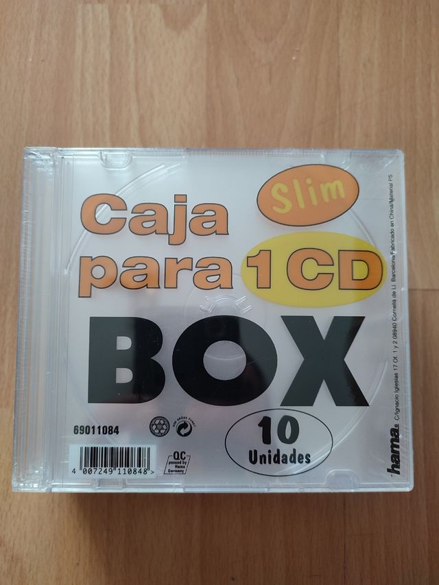 Cajas CD y DVD
