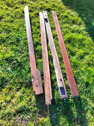 Cabecero de cama antigua