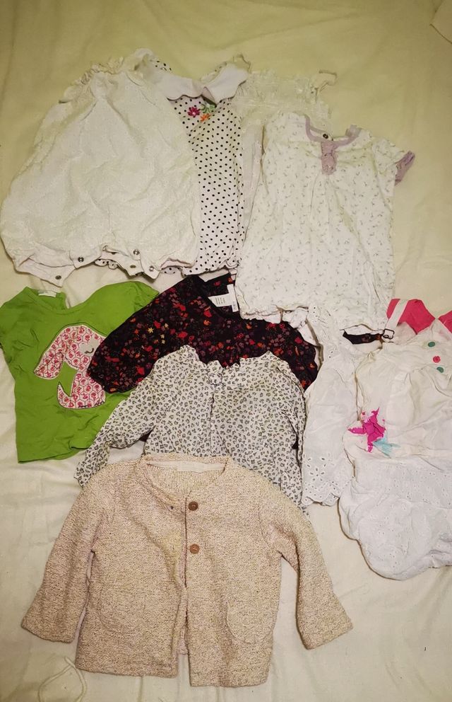 Set de ropa verano bebé niña 3-6meses