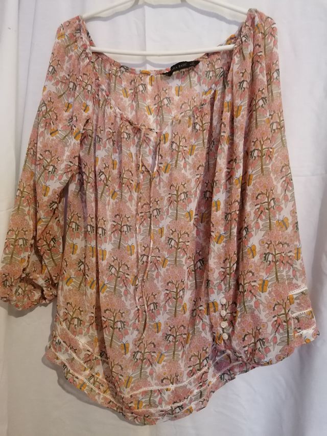 Blusa Manga Larga de Zara