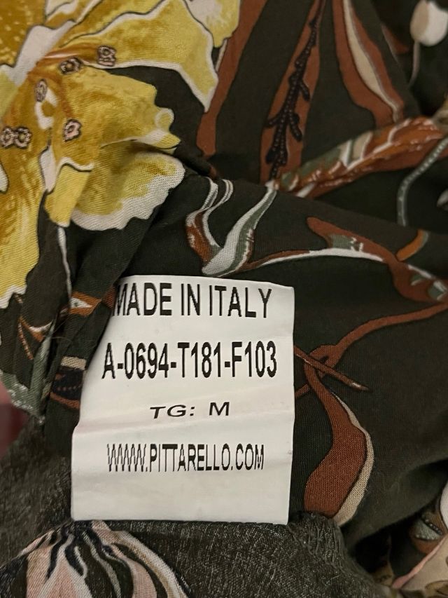 Vestito lungo estivo floreale