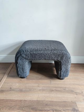 Sgabello pouf bouclé  Ikea Vintage 