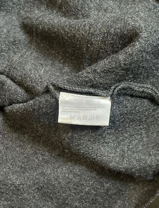 Abrigo de paño oversize 100% lana