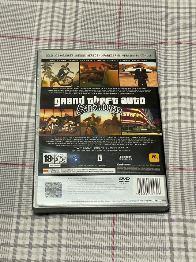 GTA San Andreas PS2