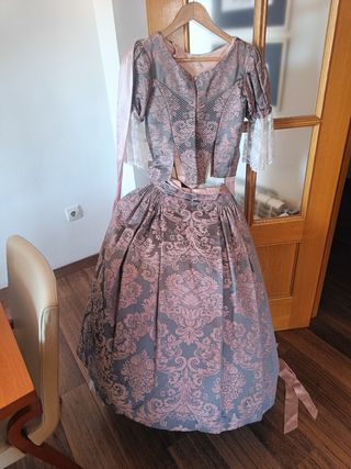 Traje fallera o huertana niña