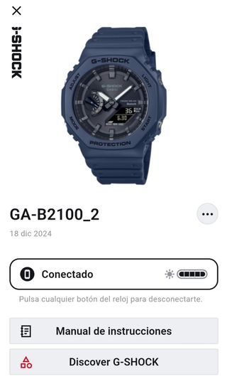 Casio GAB2100 nuevo original + Protector pantalla