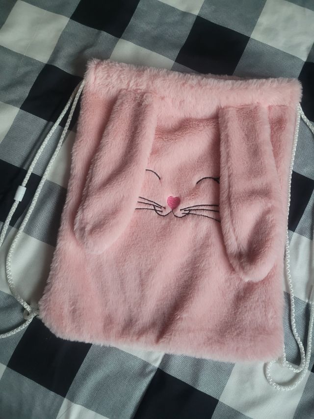 Saquet, mochila infantil de peluche