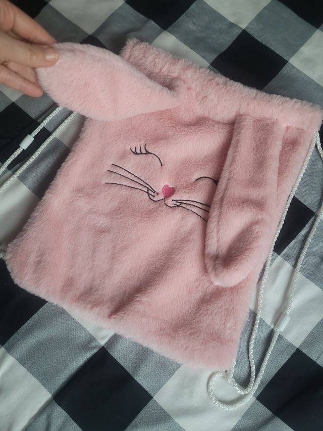 Saquet, mochila infantil de peluche