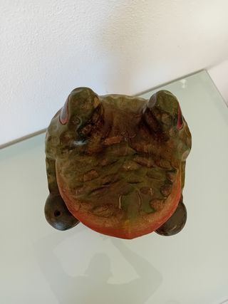 Sapo de decoração