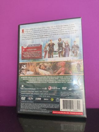 Narnia, el principe Caspian, dvd
