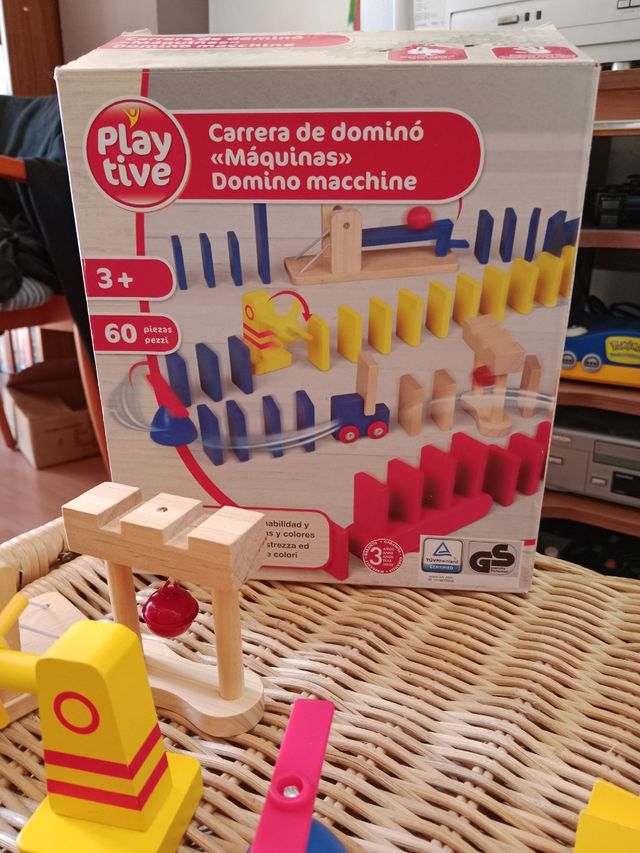 Carrera de dominó "Máquinas"