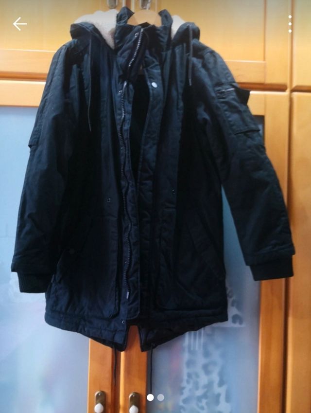 Abrigo tres cuartos hombre