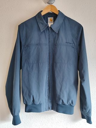 Chaqueta Carhartt azul estilo workwear, talla L