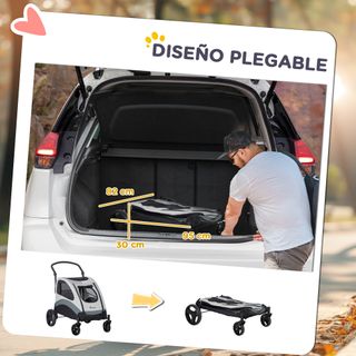 PawHut Carrito para Perros