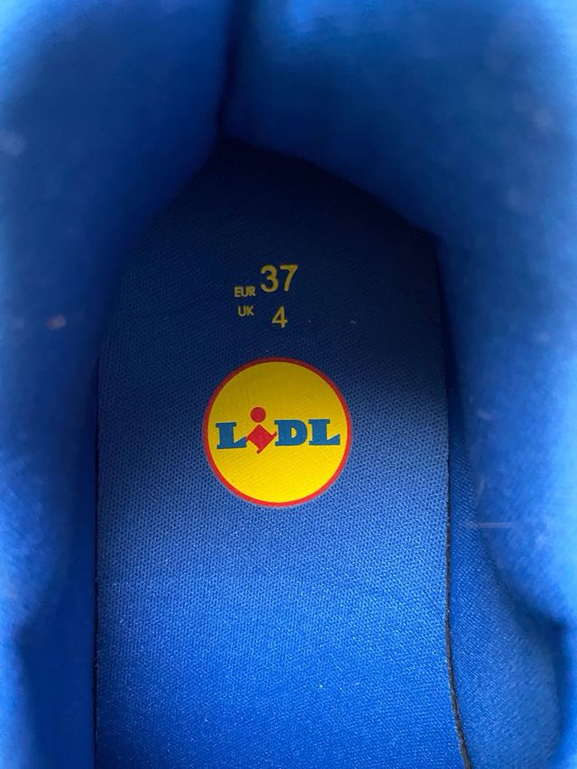 Zapatillas Lidl a estrenar