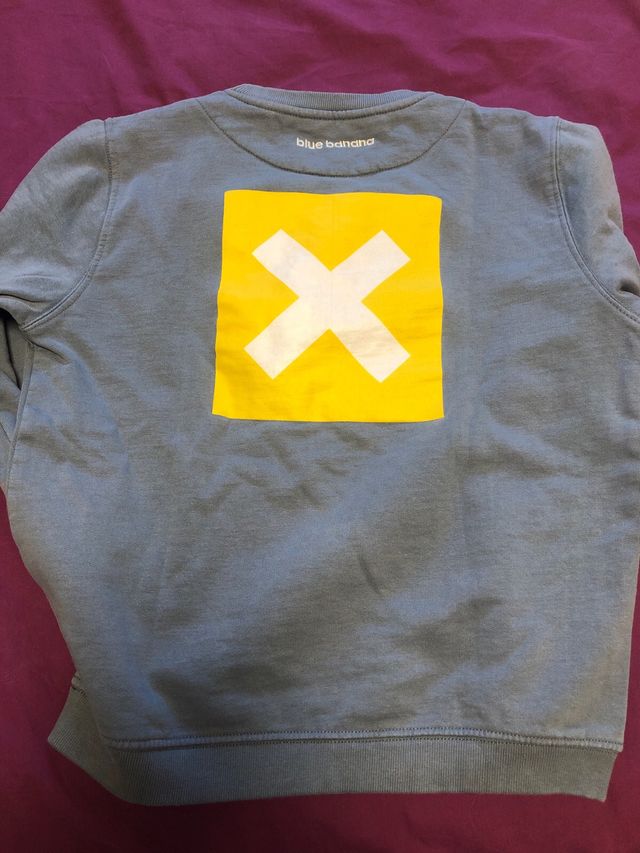 Sudadera niño/a blue banana 10 años