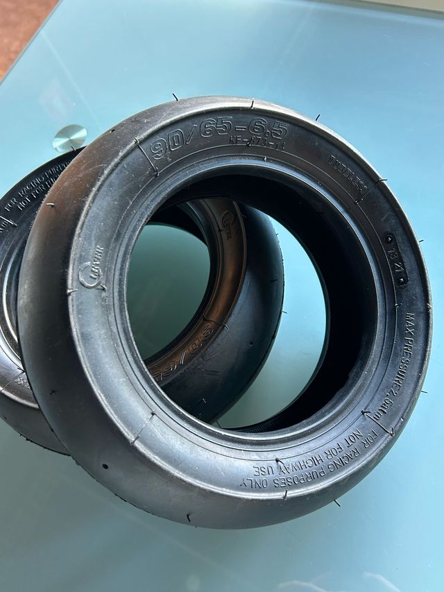 neumáticos minimoto slicks