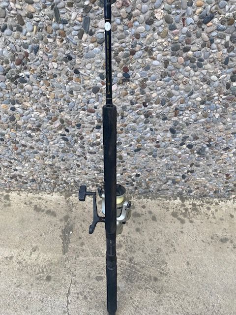 caña de pescar con carrete 1 - pesca deportiva