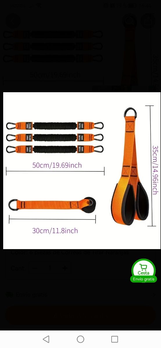 Kit de entrenamiento para brazo