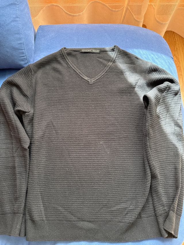Jersey negro Zara Man
