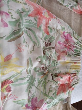 2 Cortinas  estampadas