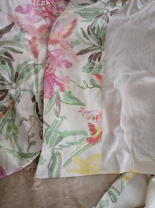 2 Cortinas  estampadas