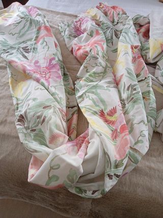 2 Cortinas  estampadas