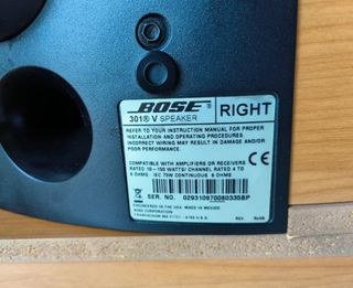 Altavoces BOSE 301 150W 6ohms