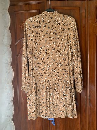 vestido animal print