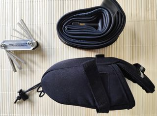 Bolsa sillín BTT Btwin+Multiherramienta