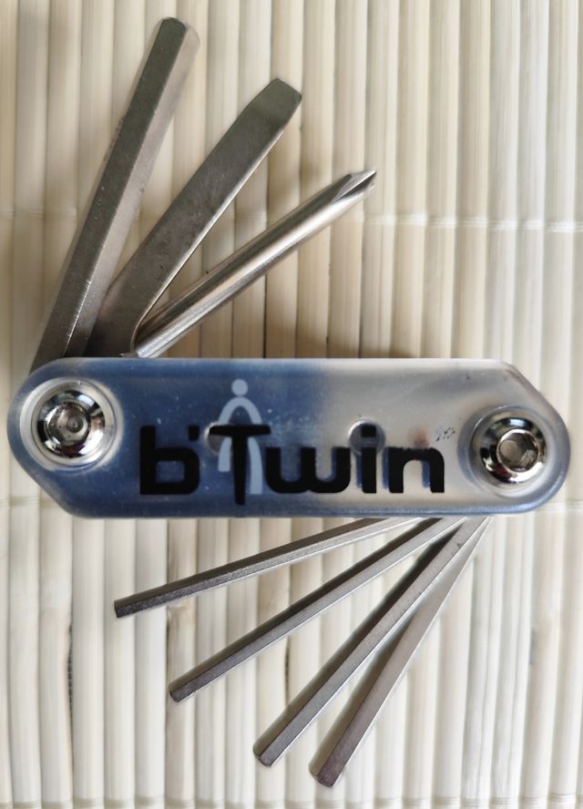 Bolsa sillín BTT Btwin+Multiherramienta