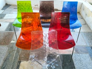 Sedie in metacrilato (Calligaris)