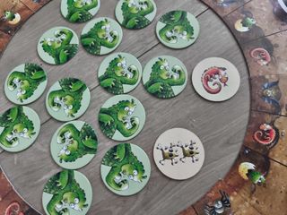 Juego de mesa Dragones de fuego
