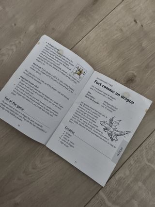 Juego de mesa Dragones de fuego