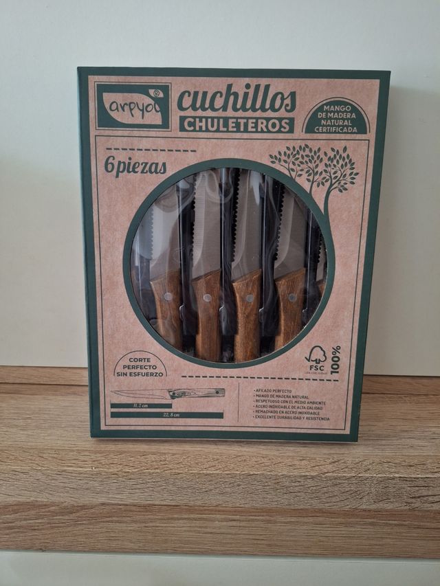 Cuchillos chuletros arpyol