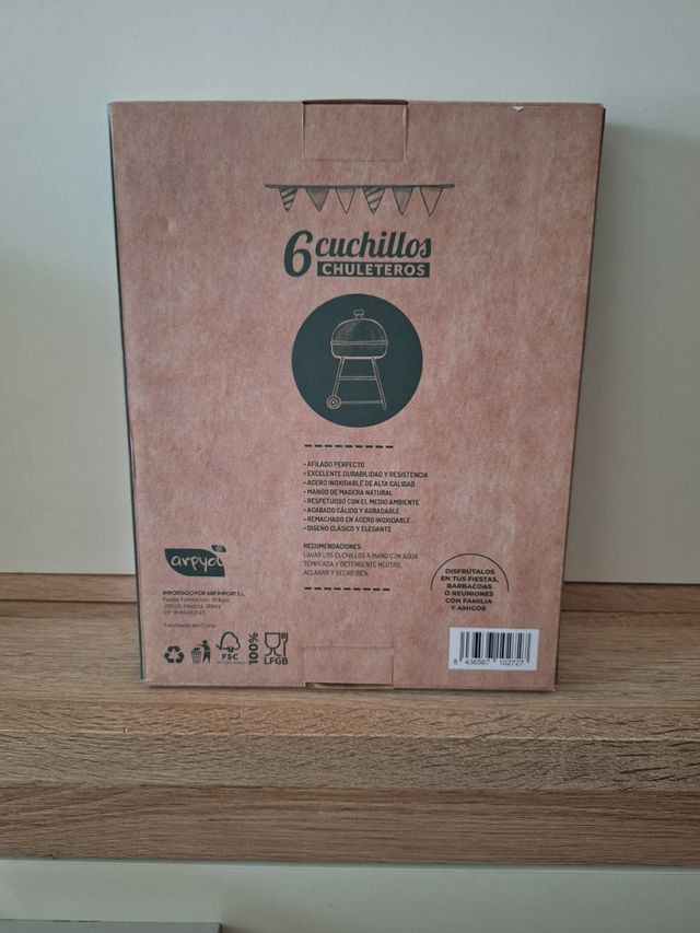 Cuchillos chuletros arpyol