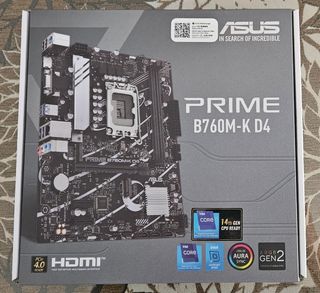 Placa base Asus prime B760M-K D4 intel 14 gen