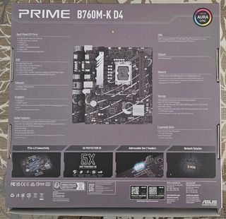 Placa base Asus prime B760M-K D4 intel 14 gen