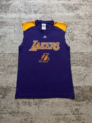 Adidas x Lakers Kobe Bryant 24 NBA 2008 Y2K Top Tank Rare Sz S