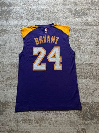 Adidas x Lakers Kobe Bryant 24 NBA 2008 Y2K Top Tank Rare Sz S