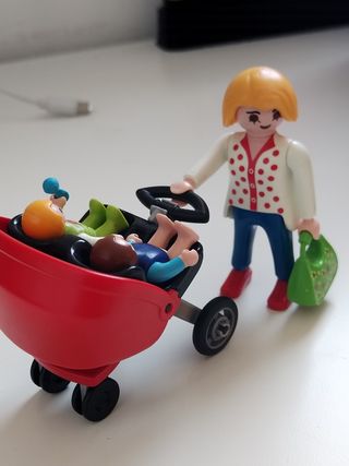 Playmobil 5573 carrito gemelar