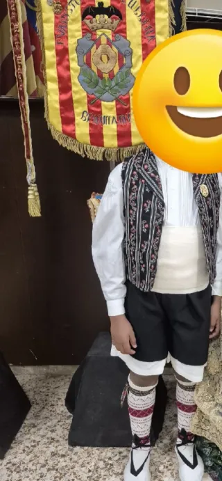 Chaleco niño fallero