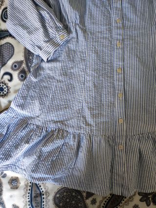 Vestido Zara camisero talla S