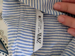 Vestido Zara camisero talla S