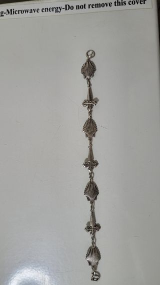 PULSERA DE PLATA DE SANTIAGO