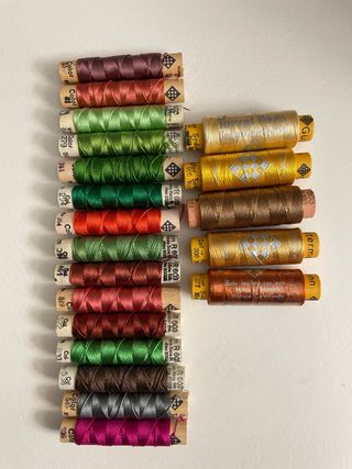 20 Bobinas seda torzal Gutermann